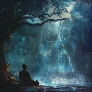 Zen Del Trueno Binaural: Meditación En Tormentas - Musica para Meditar Especialistas