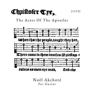 Tye - The Actes Of The Apostles - Christopher Tye