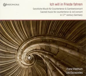 Vocal Recital: Vitzthum, Franz - Rigatti, G.A. / Biber, H.I.F. / Ferdinand Iii / Legrenzi, G. / Bach, H. / Funck, D. / Geist, C. / Ahle, J.R. - Franz Vitzthum