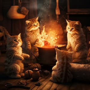 Feline Embers: Calming Cats - Chill Out Beach Party Ibiza