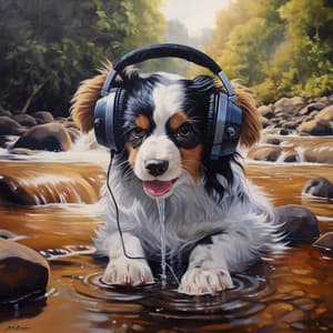 River Dogs: Canine Harmony Tune - Path to Peace