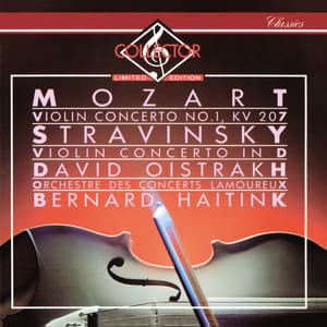Mozart, Stravinsky: Violin Concertos - David Oistrakh