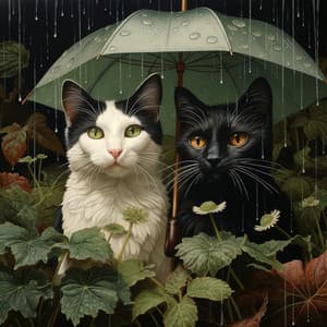 Obertura De Canciones De Cuna Para Gatos: Música En La Lluvia - Sonidos Relajantes de Naturaleza