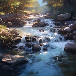 Cascadas De Un Río Melódico: Ecos Serenos De La Música De La Naturaleza - Sonidos de la Naturaleza Ruido