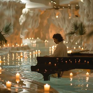 El Suave Toque Del Piano: Sonidos De Spa Para La Calma - Teclas de canalón