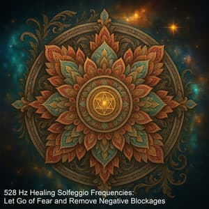 528 Hz Healing Solfeggio Frequencies: Let Go of Fear and Remove Negative Blockages - Solfeggio
