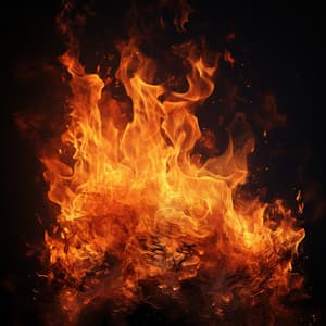 Abrazo De Relajación Del Fuego: Calor Relajante - Diosa de la naturaleza