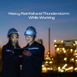 Heavy Rainfall and Thunderstorm While Working - Stormy Dreams (Rain)