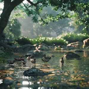 Binaural Creek Meditation: Nature and Bird Sounds for Focus - Ultimate Waterflow