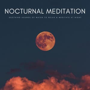 Nocturnal Meditation: Soothing Sounds Of Water To Relax & Meditate At Night - Chill Lounge Vibes
