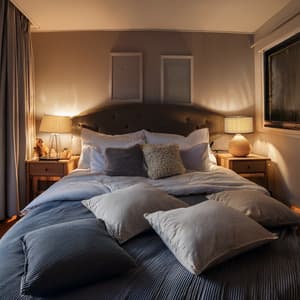 Nightfall With Lofi Echoes - Relaxing Night Sleep