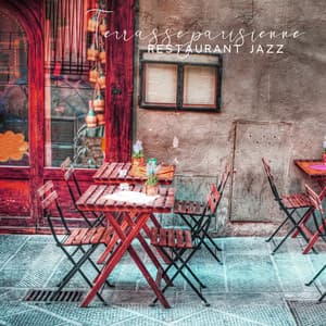 Terrasse parisienne: Restaurant jazz musique d'ambiance pour humeur à manger - Jazz douce musique d'ambiance