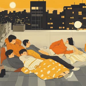 Fusion of Hymn for Moonlight Gazing and Tucking in Bed - Sleep Tech