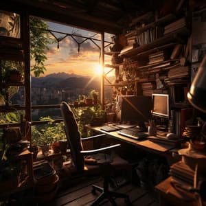 En La Oficina Con Lluvia: Serena Música Relajante Con Lluvia - Grabaciones de la naturaleza LBE