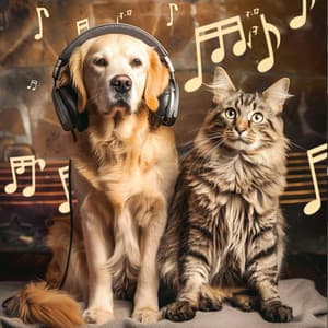 Pet's Peaceful Melodies: Soothing Sounds for Companions - Music For Working Hard