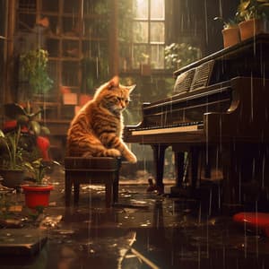 Serenata De Mascotas Con El Piano Lluvioso En Armonía - Colmena de Lluvia