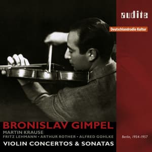 Portrait Bronislaw Gimpel - RIAS-Symphonie-Orchester