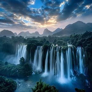 Cánticos Del Río Binaural: Melodías Fluyentes - ondas de ritmo