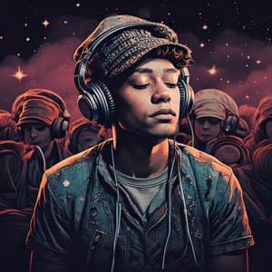 Laid Back Beats: Hip Hop Music and Relaxation - Gentle Crystal Sounds Divine