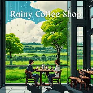 Rainy Coffee Shop: Lo-Fi Café Collection - Lounge Music Café