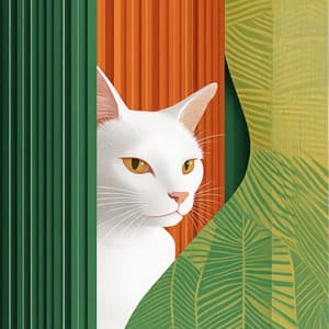 天上の肉球要塞：威厳ある猫の楽園 - Music for Cats Peace