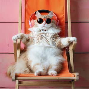 Night Cat Vibes: Chill Music for Rest - Landscapes Of Joy