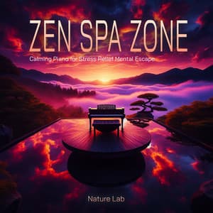 Zen Spa Zone - Calming Piano for Stress Relief Mental Escape - Nature Lab
