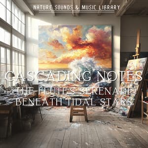 Cascading Notes: The Flute's Serenade Beneath Tidal Stars - Nature Sounds & Music Library