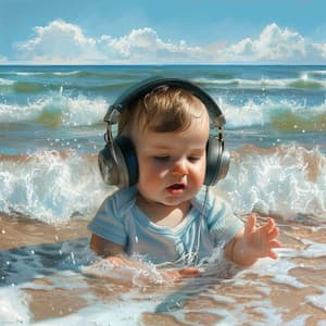 Ocean's Cradle: Music for Baby's Calm - Sea Waves Sounds for Babies