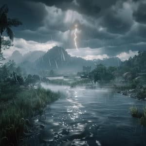 Relajación Pacífica Del Trueno: Ritmos Serenos - Lista de Reproducción Para Relajarse en la Mañana