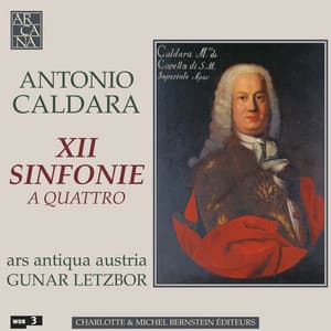 Caldara: XII sinfonie a quattro - Antonio Caldara