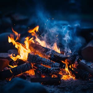 Fireside Serenity in the Woods - Evening Chillout Playlist