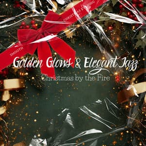 Golden Glows & Elegant Jazz: Christmas by the Fire - Smooth Christmas Evening