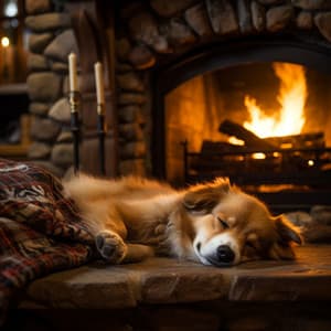 Relax Con El Fuego Para Perros: Melodías Tranquilas Para Caninos - Sonidos de la naturaleza báltica