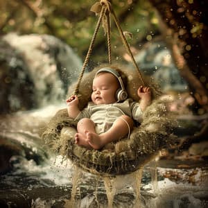 Stream's Cradle Song: Binaural Baby Peace - Baby Sleep Baby Sounds