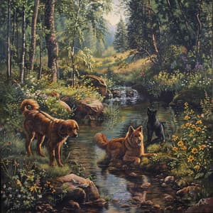 Sonidos Calmantes De Río Para Relajar A Los Perros - Perro Total Relax