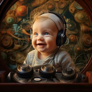 Ambient Baby Bliss Discovered: Binaural Harmony Await - Animal Melody Wizard