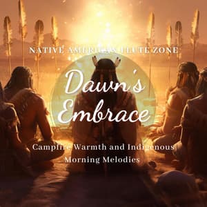 Dawn's Embrace: Campfire Warmth and Indigenous Morning Melodies - Native American Flute Zone