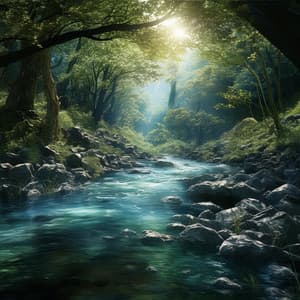 Calm River Retreat: Peaceful Stream Relaxation - Relaxing Radiance