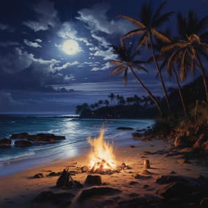 Fireside Tunes: Chill Vibes by the Beach - Calm Stress Relief