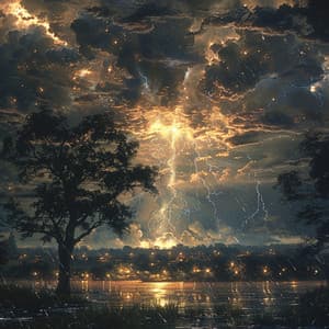 Ondas De Trueno: Armonías Relajantes De Calma - Felicidad de relajación