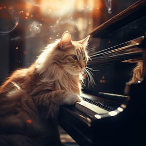 Armonías De Gato Elevadas: Conexiones Tranquilas Del Piano - Lista de reproducción de piano jazz de cafetería