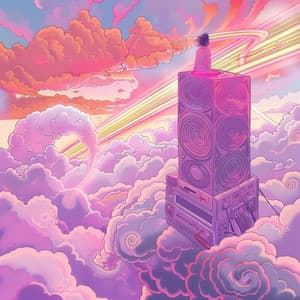 Pinker Traumnebel: Schlafes Verträumtes Labyrinth mit Rosa Rauschen - Weißes Rauschen HD