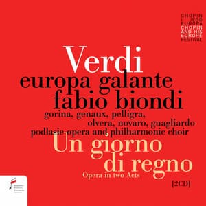 Giuseppe Verdi: Un giorno di regno . Opera in 2 Acts - Giuseppe Verdi