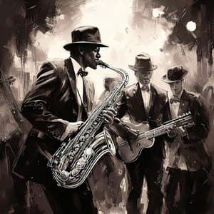 Jazz De Esquina De Calle: Sonidos Auténticos - Academia de Jazz Instrumental Relajante