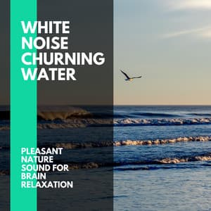 White Noise Churning Water - Pleasant Nature Sound for Brain Relaxation - Incredible Oceans