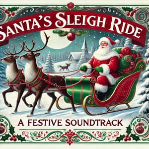 Santa's Sleigh Ride- A Festive Soundtrack - Top Hits Christmas Music