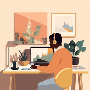 Lofi En El Trabajo: Melodías Productivas - Trabajar en casa Lofi