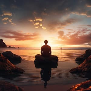 Meditación Armónica: Sonidos De Océano Para Un Retiro Feliz - Suave al aire libre