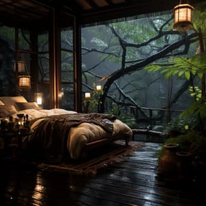 Rain's Midnight Lullaby: Nocturnal Rainfall Hymns - Weather FX